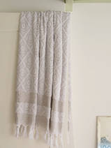 asciugamano grigio-beige