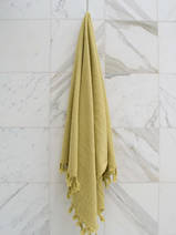 handdoek Baklava mosterd 170x90 cm