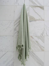 asciugamano Baklava salvia 170x90 cm