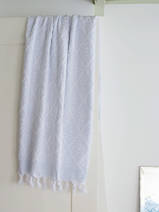 handdoek lichtblauw
