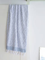 handdoek jeansblauw