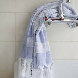 Subcategory: hammam towel with terry cloth, small (90x48 cm)