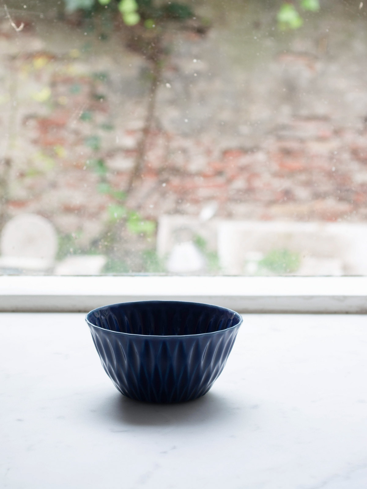 Diamond Mini Bowl blu reale su cobalto scuro - tazze e ciotole - stoviglie  in porcellana
