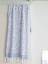 handdoek blauw