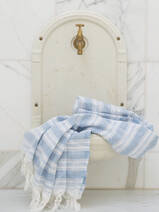 hammam towel - pareo blue