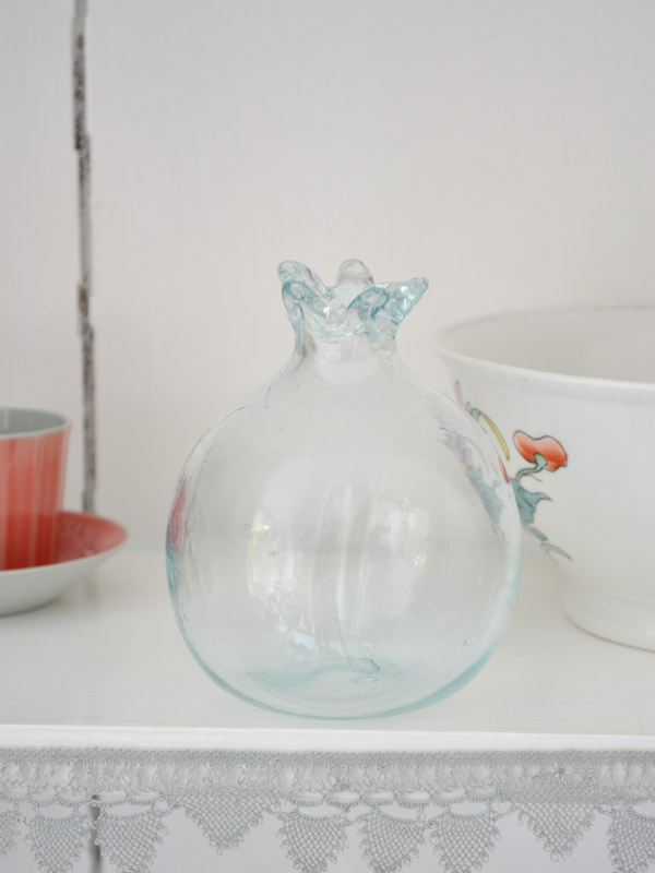 Granatapfel-Modell Vase, 12 cm