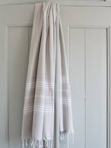 asciugamano hammam grigio chiaro