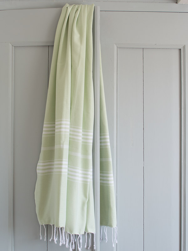 asciugamano hammam verde chiaro