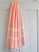 hammam towel dark peach