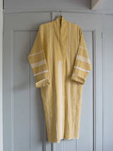 hammam bathrobe size XS/S, mustard