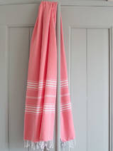 hammam towel candy pink
