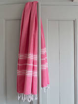 hammam towel ruby red