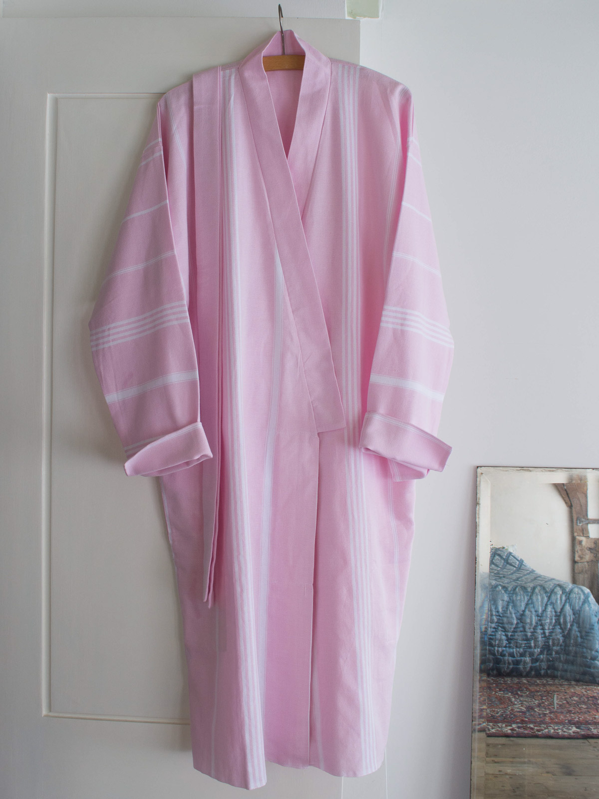 hammam bathrobe size M, pink