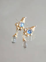 earrings Drop labradorite