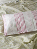 pillowcase cerise striped,