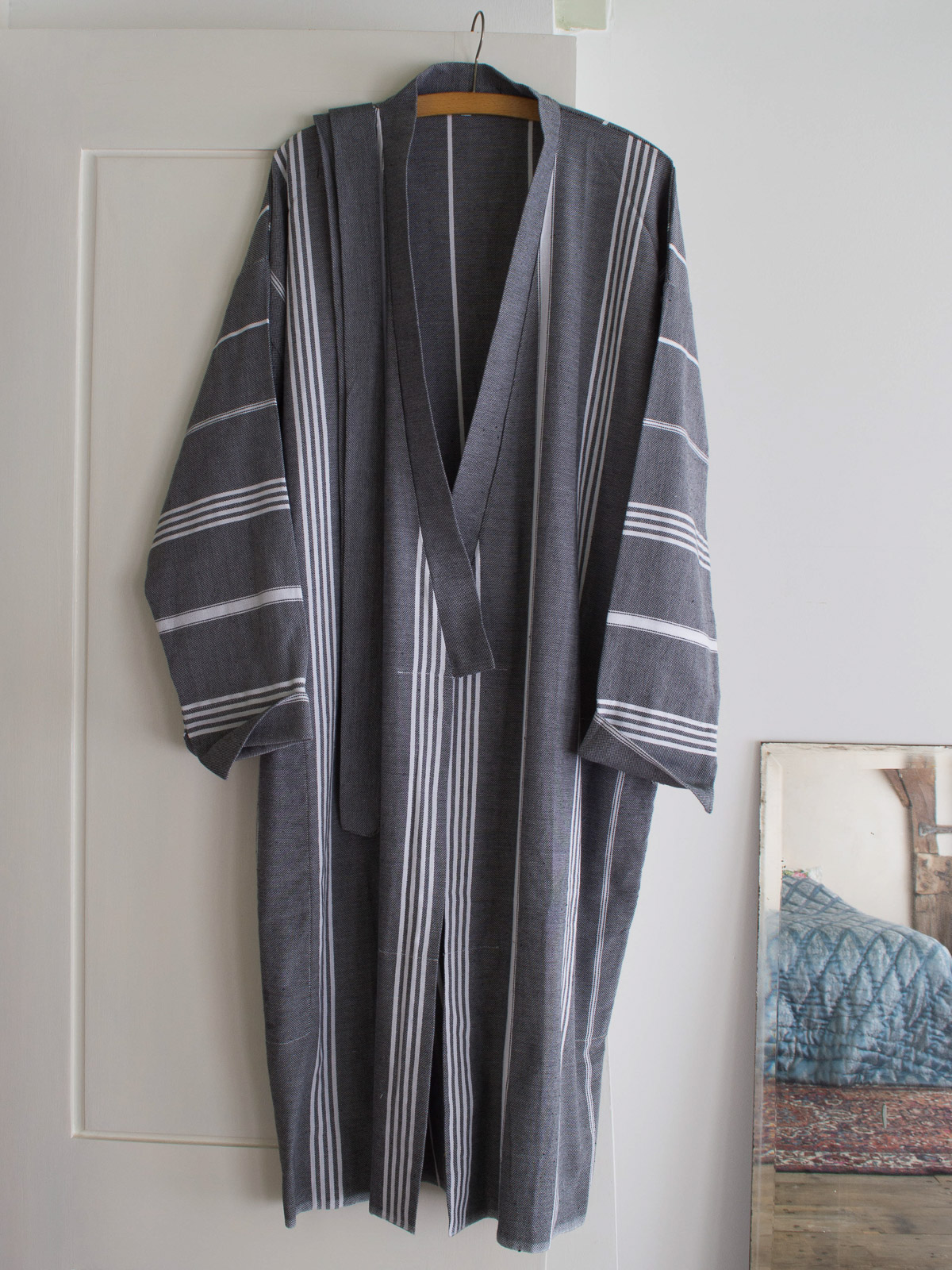 hammam bathrobe size M, black