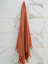 towel Baklava copper 170x90 cm
