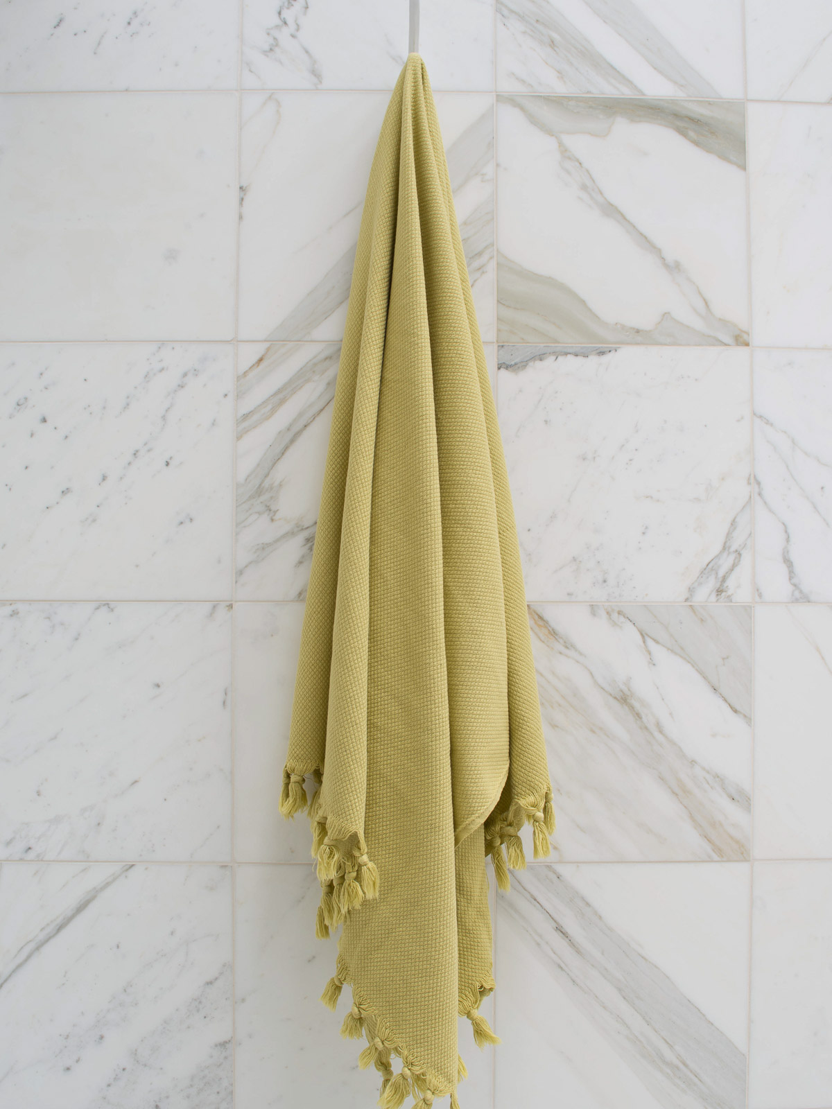 handdoek Baklava mosterd 170x90 cm