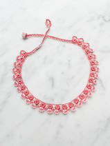 crocheted necklace Guirlande