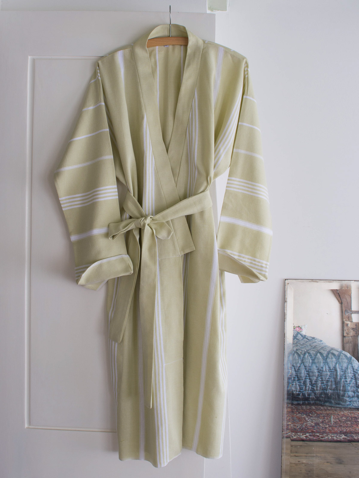 hammam bathrobe size M, linden - hammam towel bathrobe size M ...