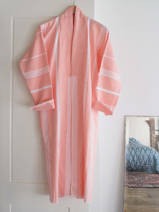 hammam bathrobe size XS/S, dark peach