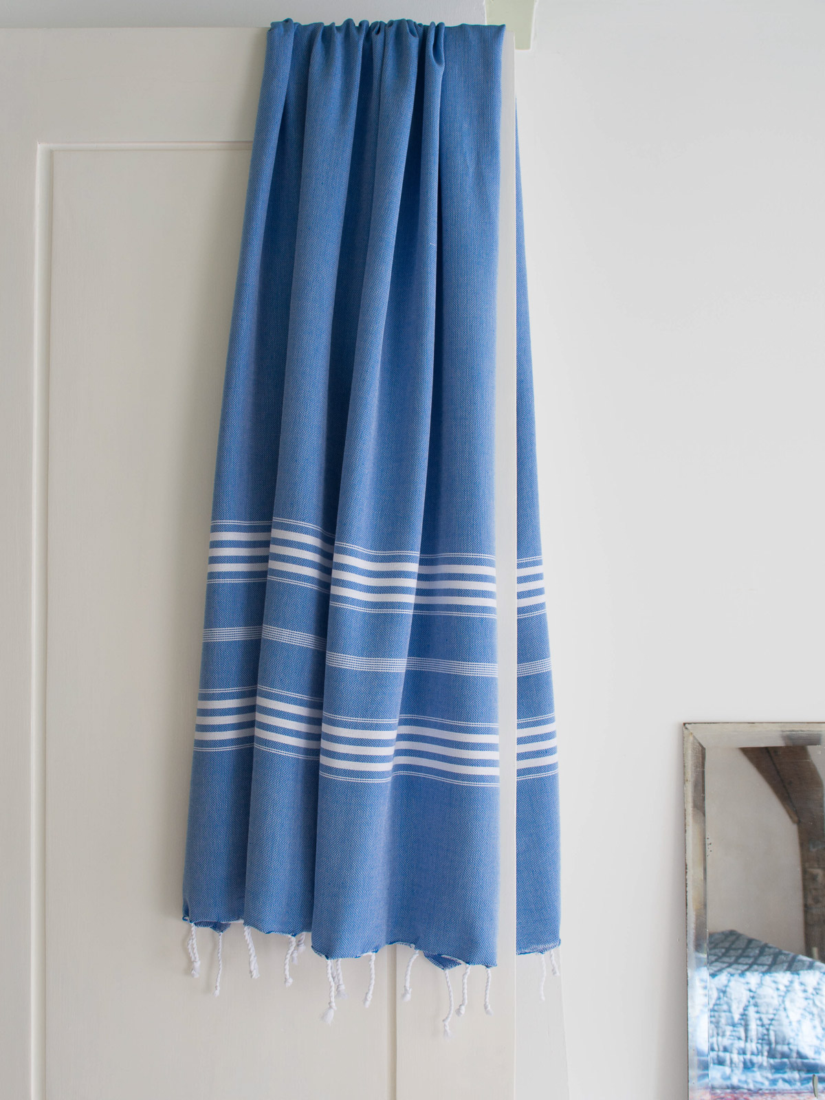 asciugamano hammam blu mediterraneo
