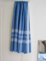 hammam towel mediterranean blue
