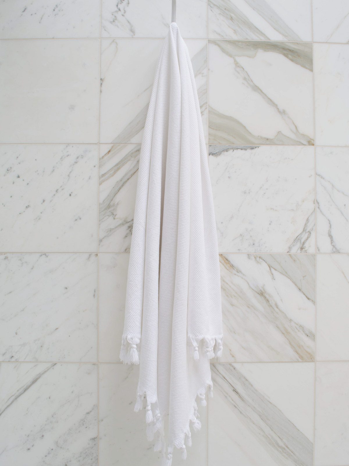serviette Baklava blanc 170x90 cm