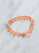 crocheted bracelet Triangles