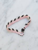 crocheted bracelet Stripes