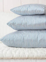 pillow 70x35 cm blue striped