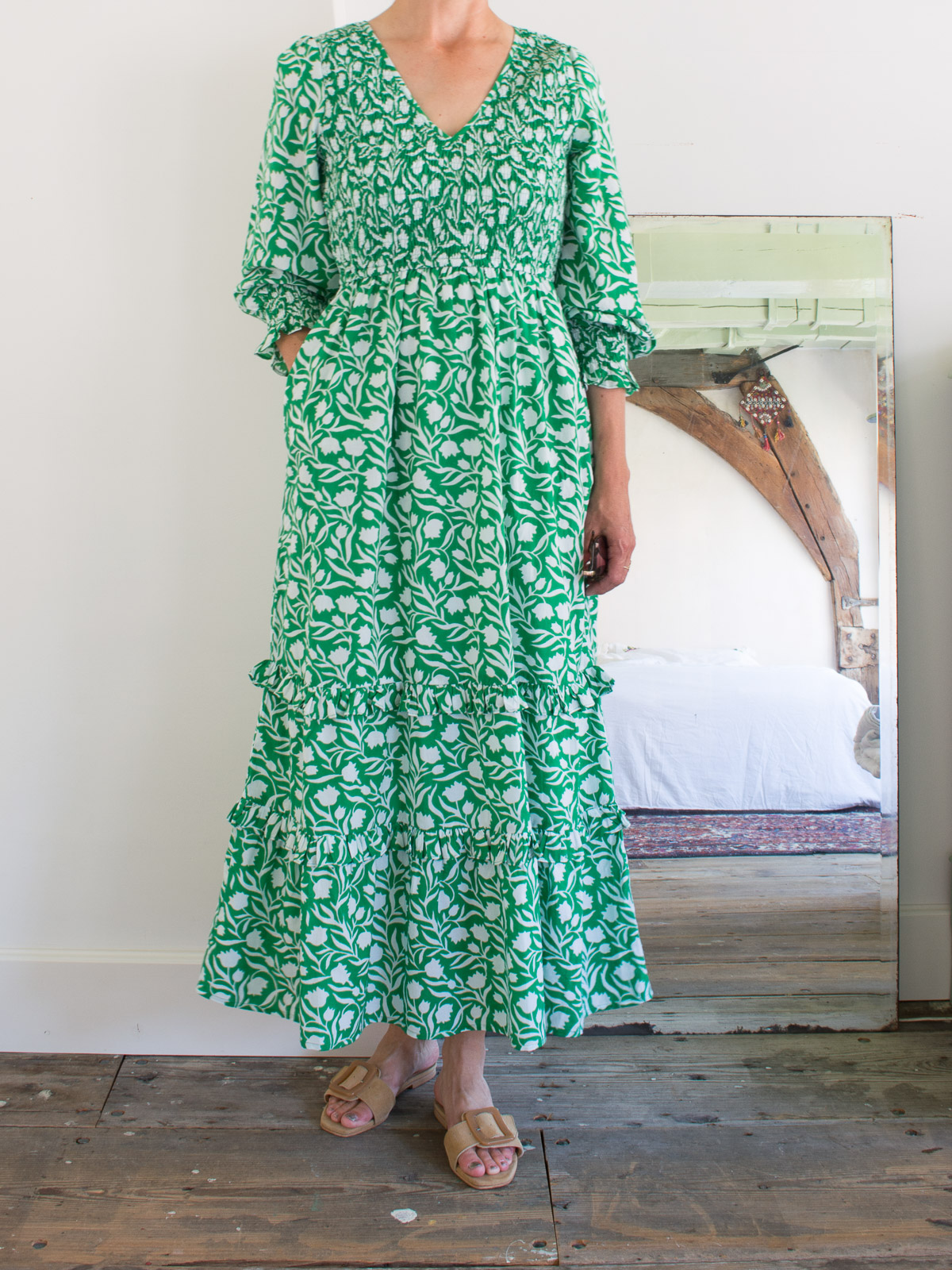 helder groene jurk - elegante, kleurrijke, comfortabele jurken - kleding - | de officiële Ottomania website