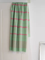 hammam towel pistachio/tulip 170x100cm