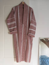 hammam bathrobe size XS/S, chocolate brown