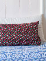 cushion 70x35 cm bright red roses