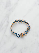 crocheted bracelet Twigs
