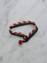 bracelet en crochet Stripes