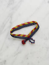 bracelet en crochet Stripes