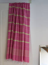 hammam towel XL fuchsia/linden green 220x160cm