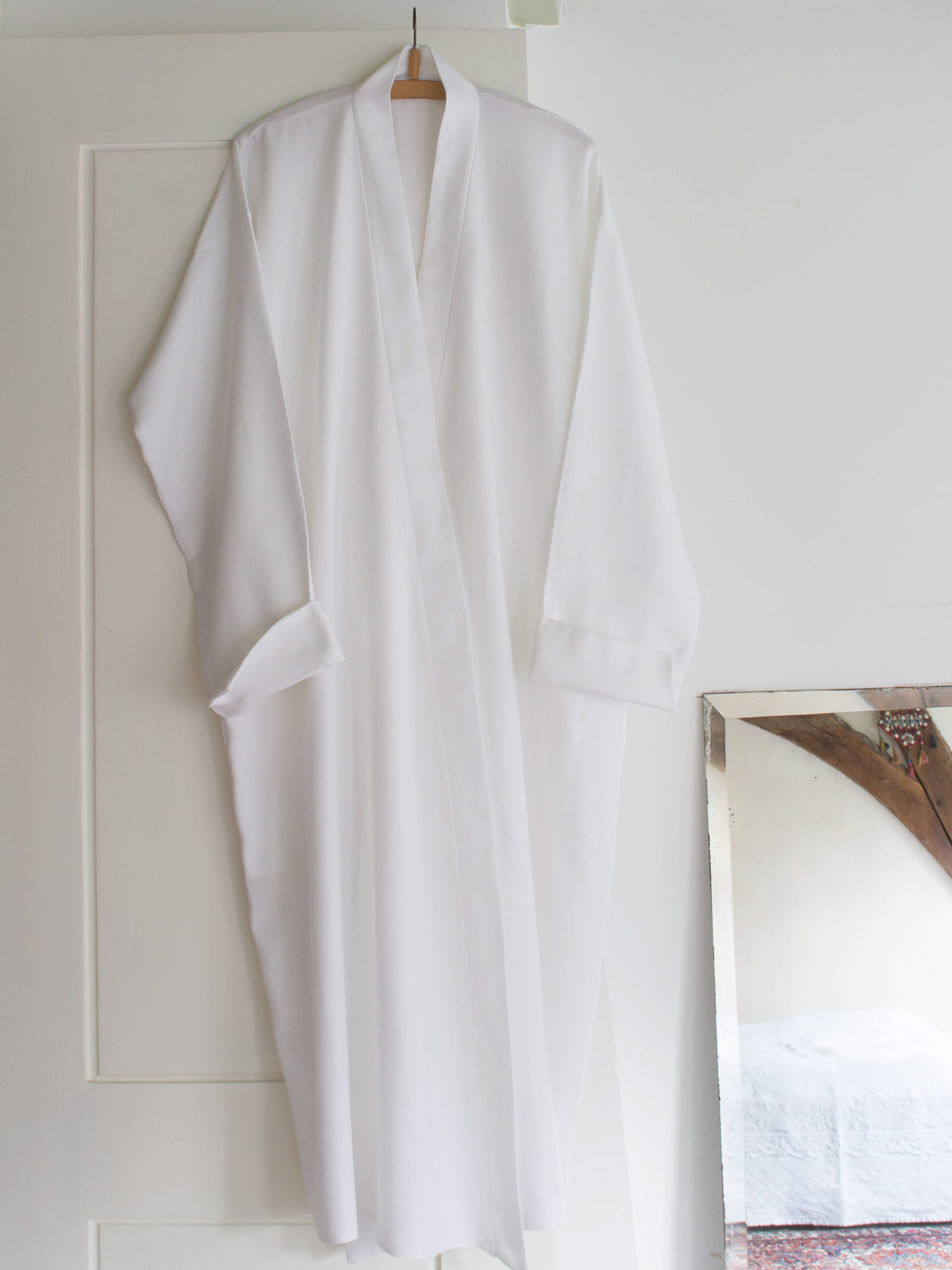 hammam bathrobe size L, white