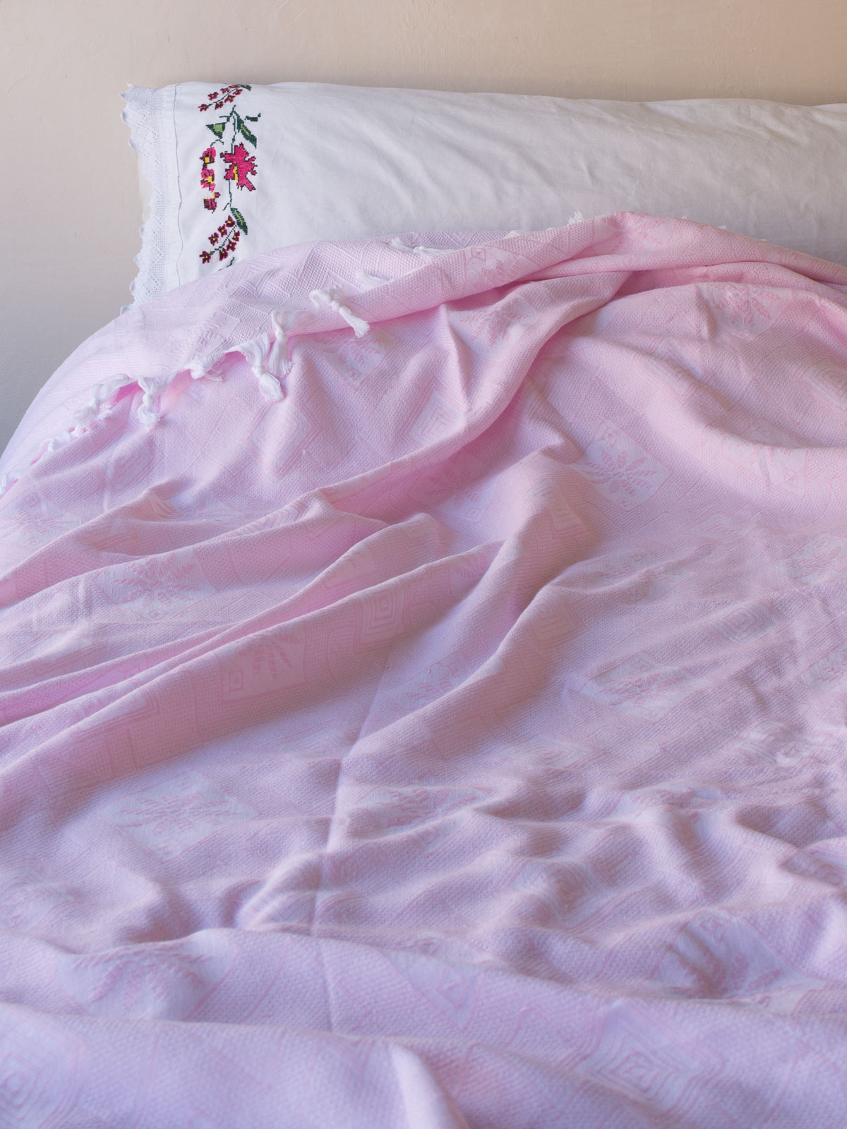 summer blanket pink