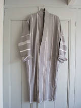 hammam bathrobe size XS/S, dark grey