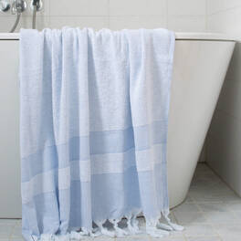 Subcategory: hammam towel with terry cloth (170x95 cm)
